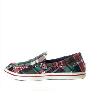 Cole Haan Plaid Loafer Slip Ons